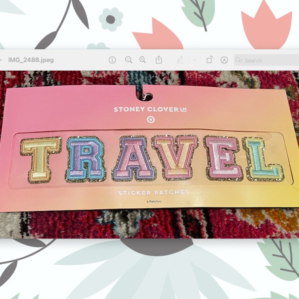 Stoney Clover Lane - TRAVEL Patches